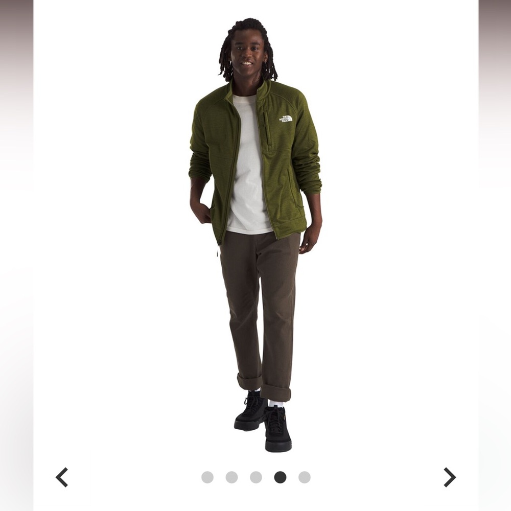 The North Face Men’s Canyonlands Full Zip Jacket in Olive Size Small! - Picture 5 of 6